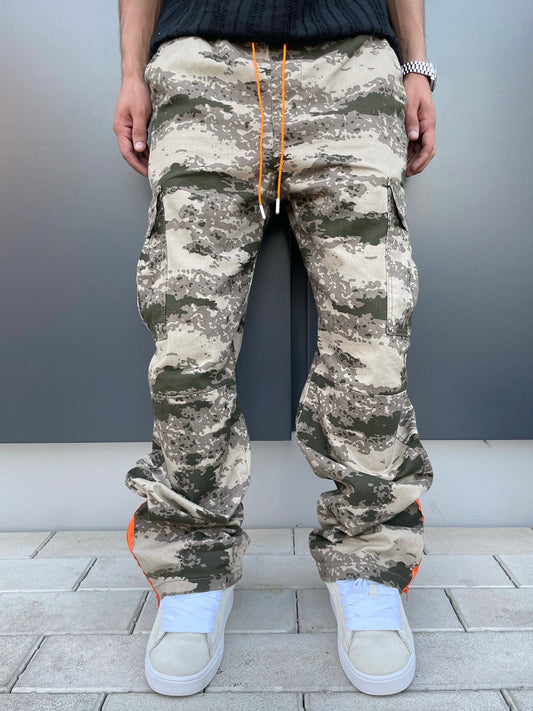 Camouflage Cargo Baggy Pants