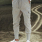 Light Grey Cargo Zipper Pants