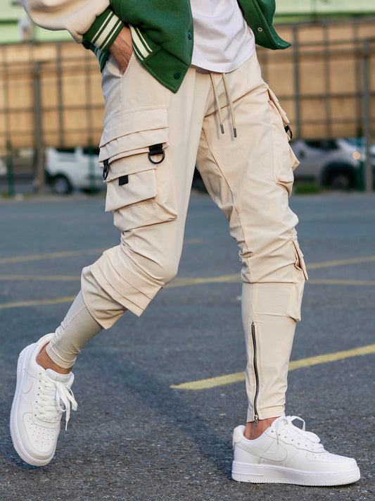 Light Beige Cargo Pants