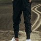 Black Cargo Zipper Pants